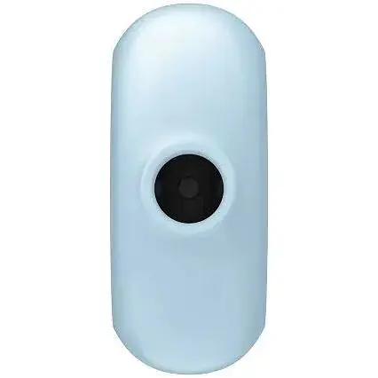 Вакуумний стимулятор із вібрацією Satisfyer Pro To Go 3 Blue - фото 3