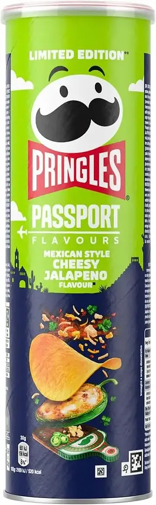 Чіпси Pringles Passport Mexican Cheesy Jalapeno 165 г