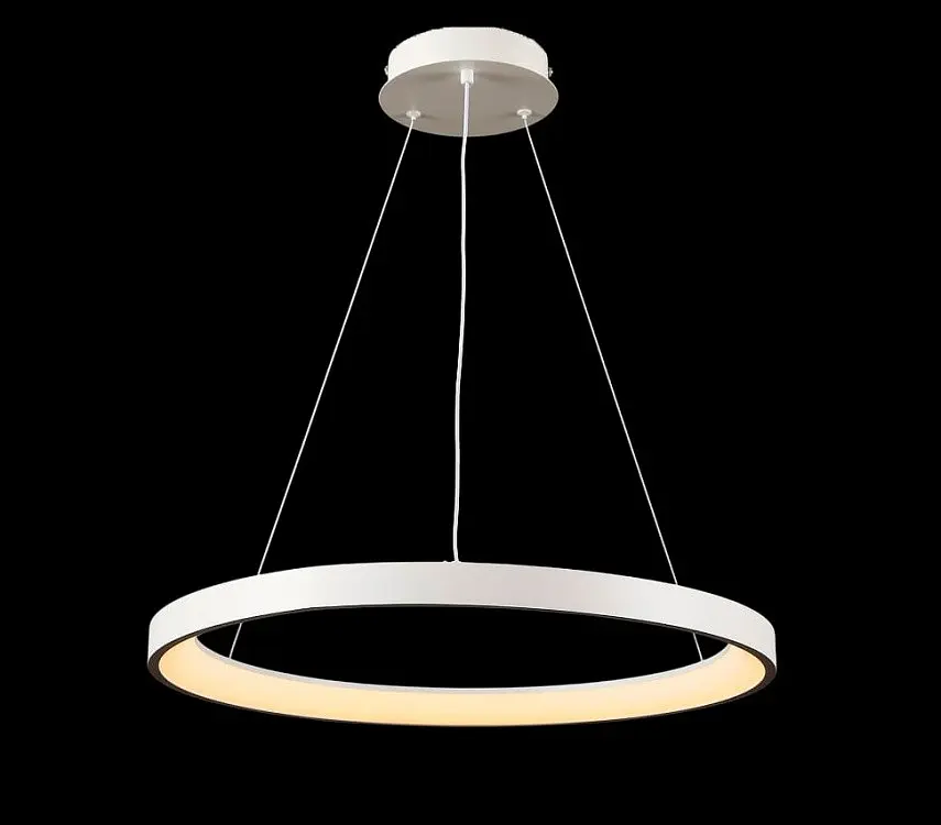 Люстра стельова LED Splendid Ray L2551/580/1, регульована температура світла, білий, сучасний стиль, 40-140 см - фото 3