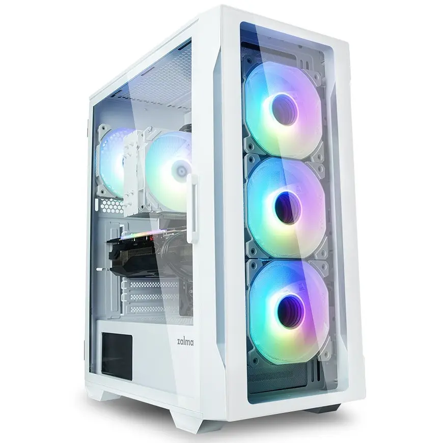 Корпус Zalman i3 Neo TG Білий без БЖ - фото 6