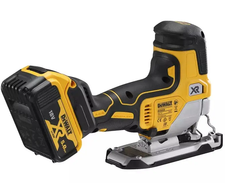 Пила лобзикова акумуляторна DeWalt з АКБ та ЗП DCS335P2 - фото 2