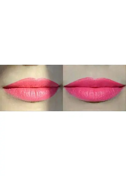 Пробный образец матовая губная помада Avon Ультра Vibrant Melon/Сочный розовый 0.6 г - фото 4