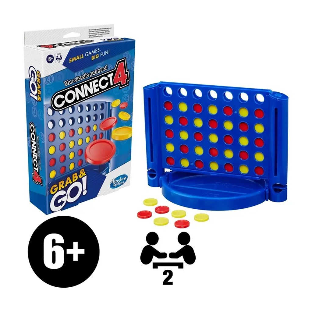 Настільна гра Hasbro дорожня Збери 4 (F8253) - фото 3