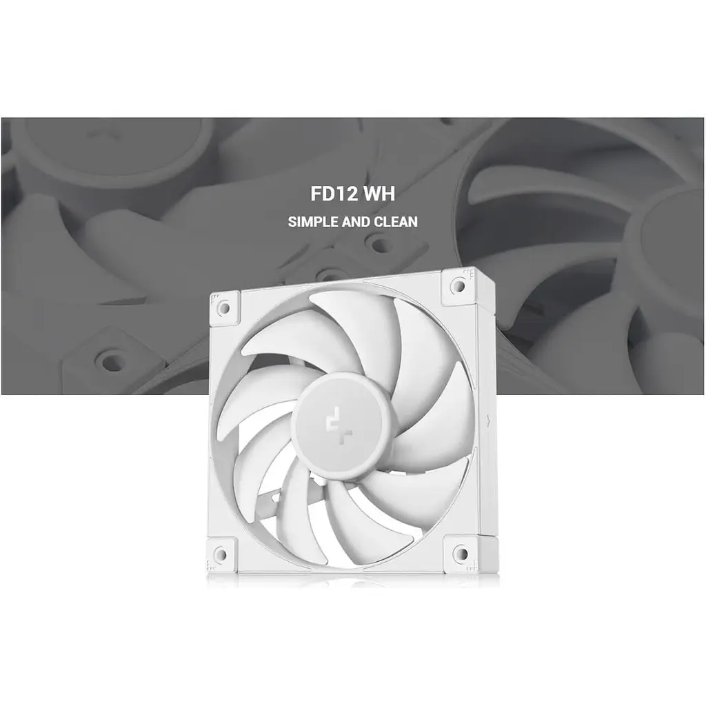 Вентилятор Deepcool FD12 WH (R-FD12-WHNPN1-G) - фото 10
