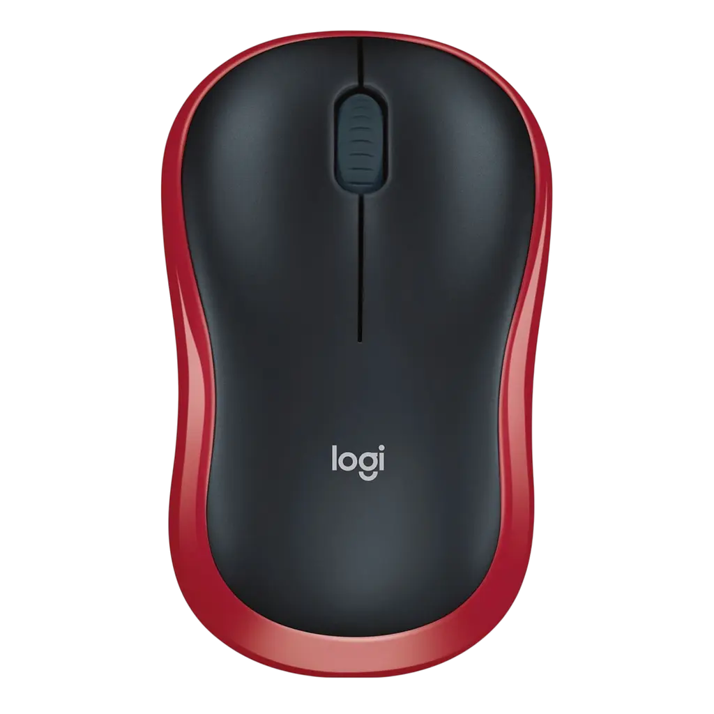 Миша бездротова Logitech M185 Red (910-002240) - фото 3