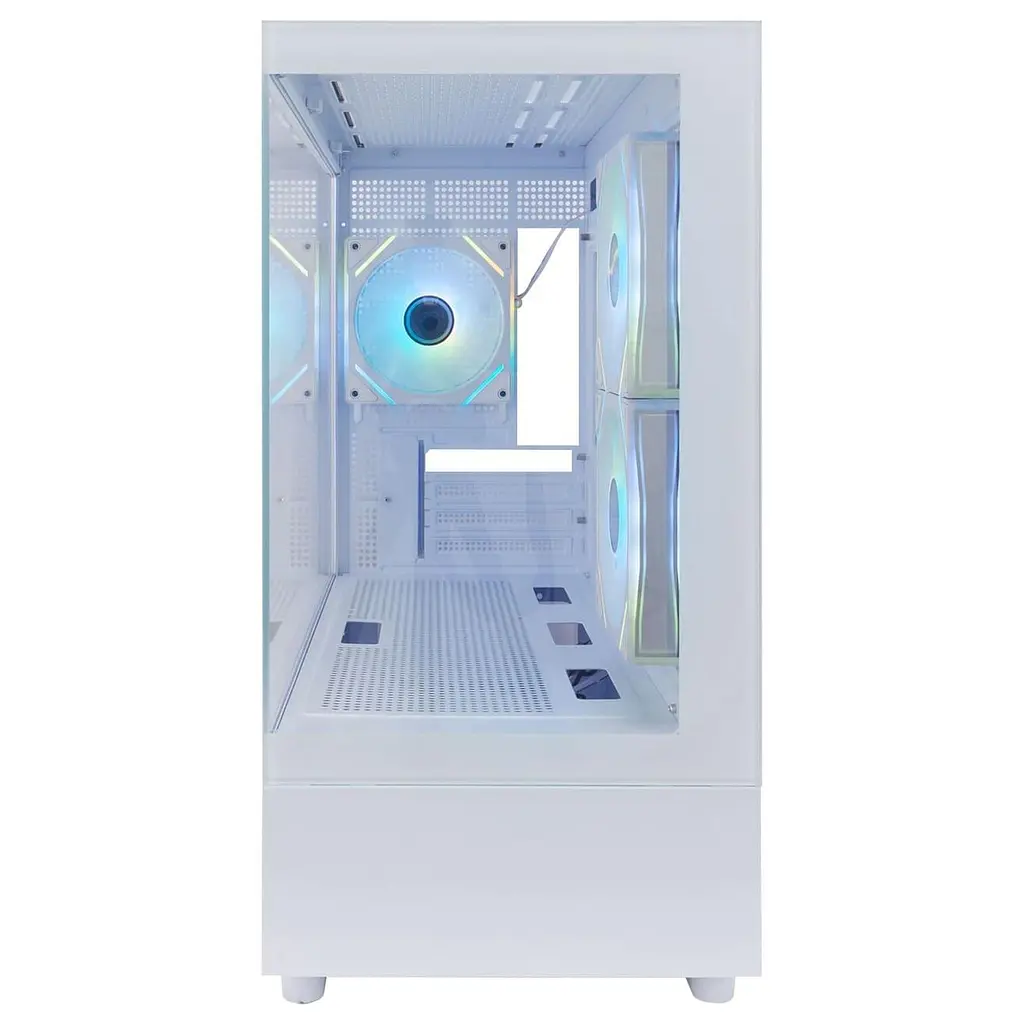 Корпус 1stPlayer Mi5-WH-2FC7R-W-1FC7-W White без БЖ (Mi5-WH-2FC7R-W-1FC7-W) - фото 4