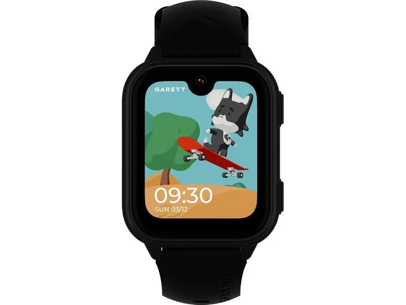 Дитячий смарт-годинник Garett Kids Vibe AI 4G Black (5904238487402) - фото 2