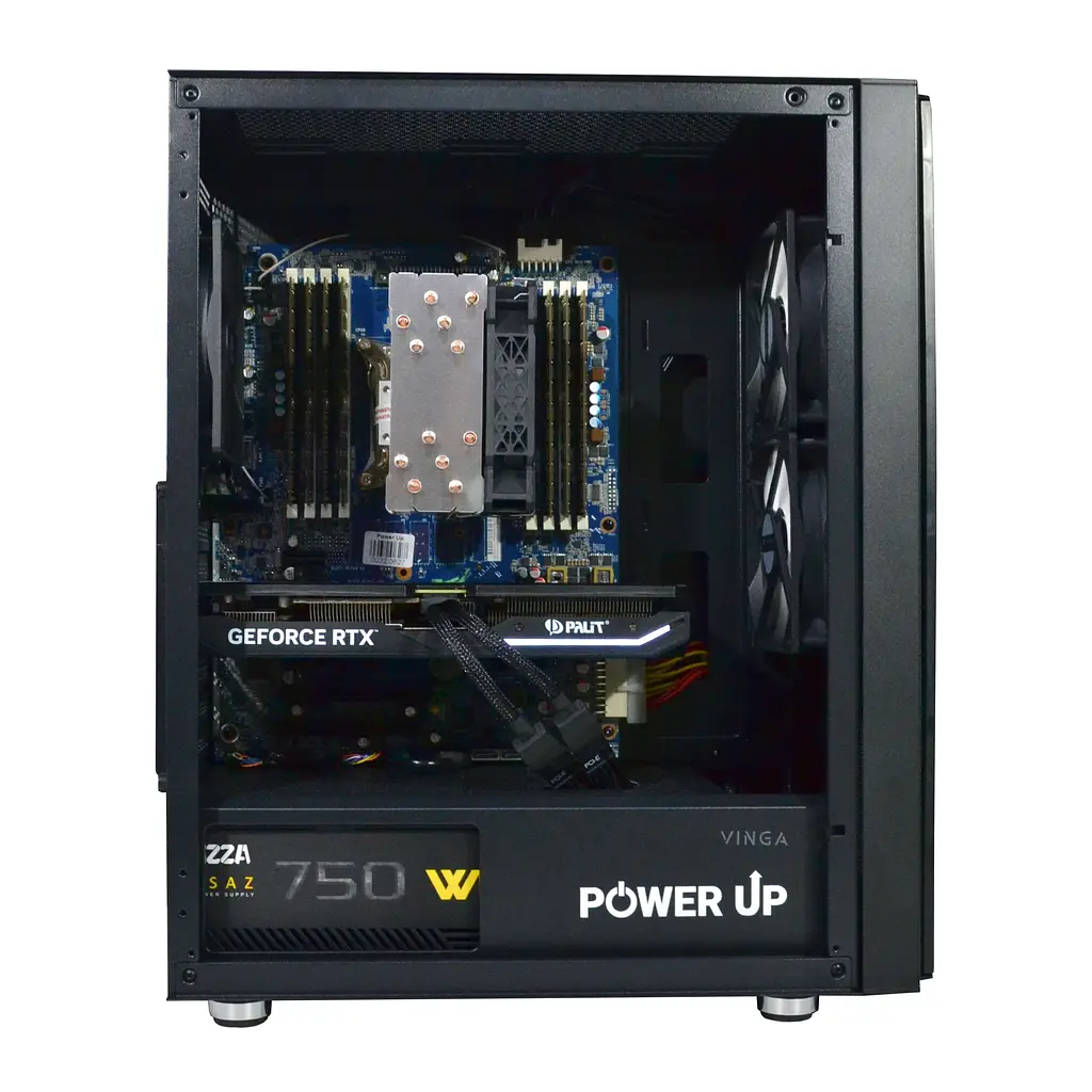 Робоча станція Power Up #237 Xeon E5 2680 v4/64 GB/HDD 1 TB/SSD 256GB/GeForce RTX 4060 8 Gb - фото 2