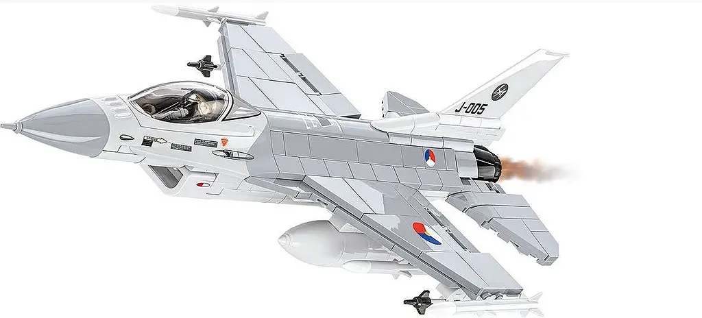 Конструктор Самолет истребитель F-16AM Fighting Falcon COBI 5896 - фото 3