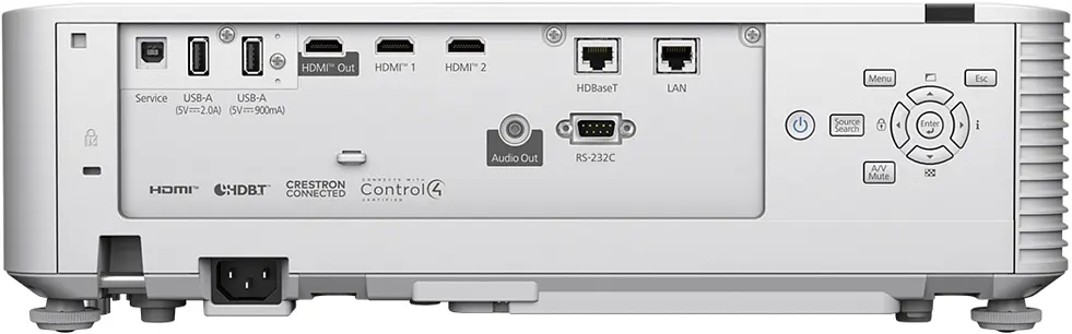 Проєктор Epson EB-L890U WUXGA 8000 lm LASER 1.35-2.2 Wi-Fi білий - фото 6