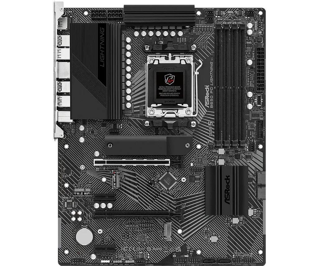 Материнська плата ASRock B650 PG Lightning Socket AM5 (B650 PG Lightning) - фото 6