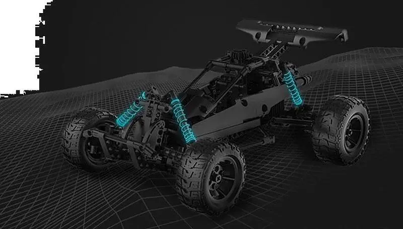 Игрушка конструктор Xiaomi Desert Racing CAR BEV4168CN - фото 3