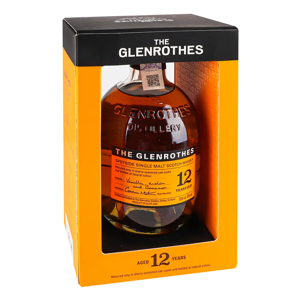 Віскі Glenrothes 12 yo Speyside Single Malt Scotch Whisky 40% 0.7 л у подарунковій упаковці - фото 6