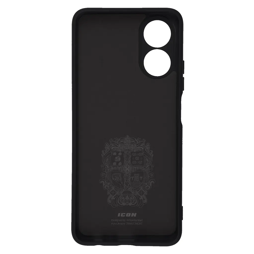 Чехол ArmorStandart ICON для OPPO A17 4G Camera cover Black (ARM64847) - фото 2