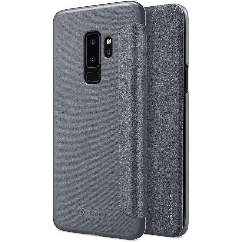Чохол-книжка Nillkin Sparkle Leather Case Samsung Galaxy S9+ Black - фото 7