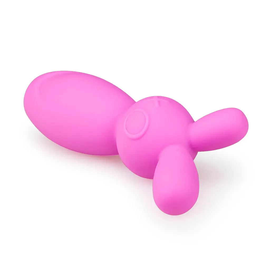 Міні-вібратор для клітора Vibrating Mini Bunny, 8 см х 2 см - фото 2