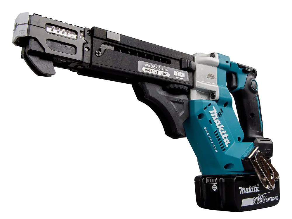 Шурупокрут акумуляторний магазинний з автоматичною подачею Makita DFR551Z (40 Нм, 1/4", BL, LXT, без акумуляторів та зарядного пристрою) - фото 4