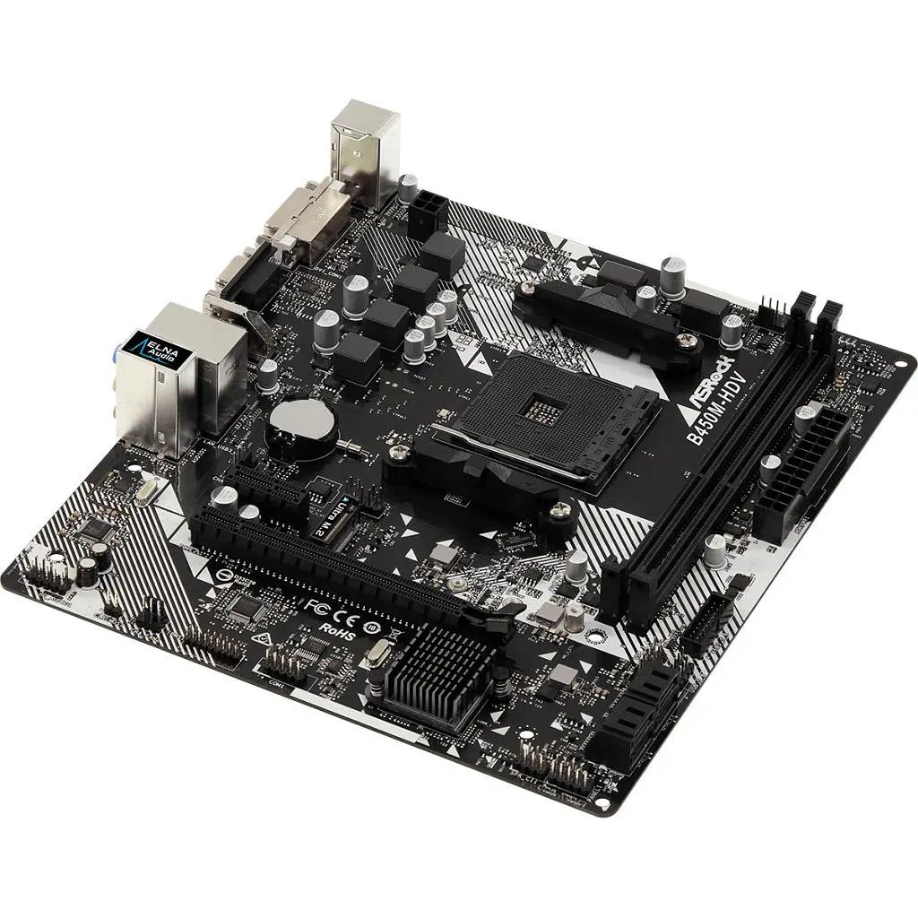 Материнська плата ASRock B450M-HDV R4.0 - фото 3