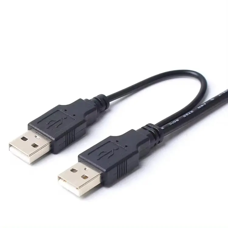Кабель-перехідник XON MemoryCable 2 x USB 2.0 to SATA 6 Гбіт/c 2.5" HDD / SSD Чорний (XCA1A22SA1PB 6556) - фото 5