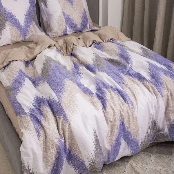 Постільна білизна двоспальне Viluta Сатин Twill 644-2 210х175 см - фото 4