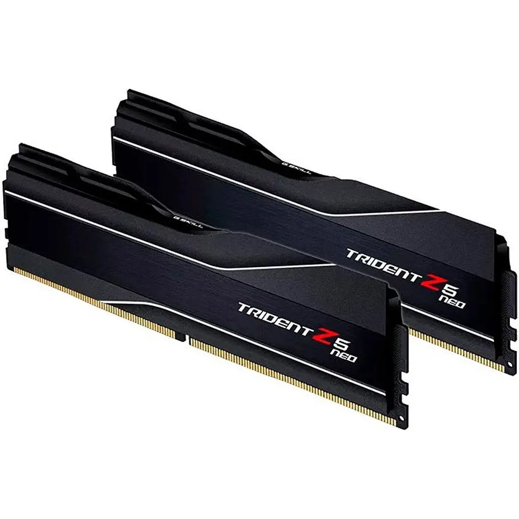 Модуль пам'яті DDR5 G.Skill Trident Z5 Neo 2x32GB 6000MHz Black (F5-6000J3040G32GX2-TZ5N) [102617] - фото 2