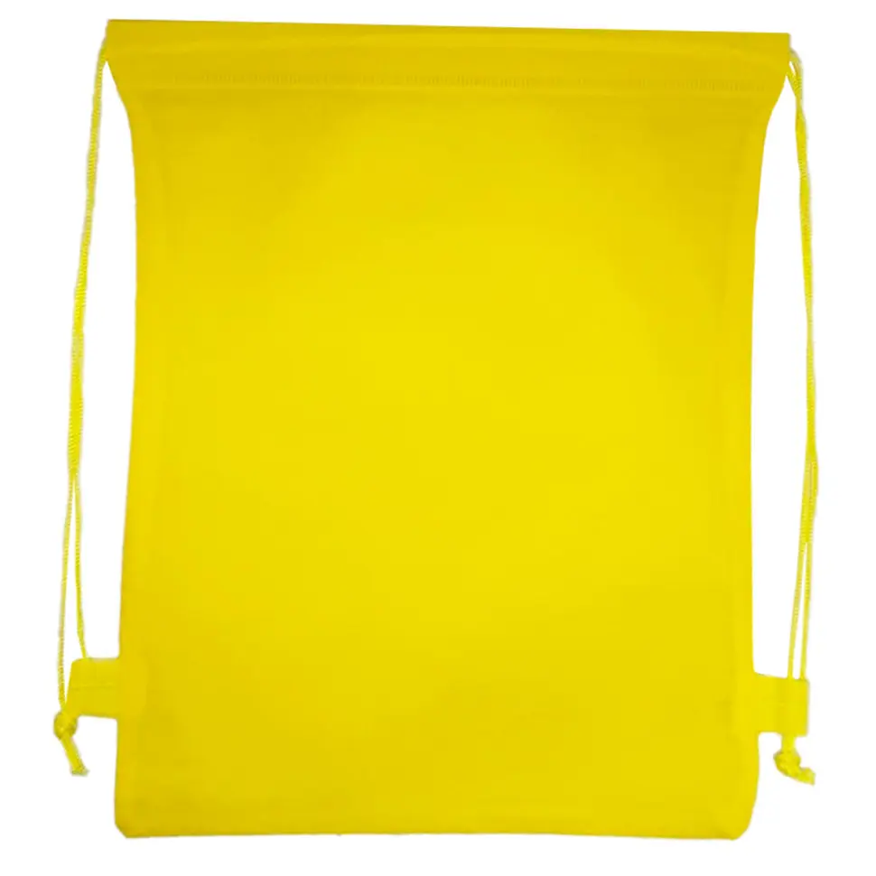 Дитяча сумка для взуття Bambi MK 3113(Yellow) на затяжці, розмір 28х36 см