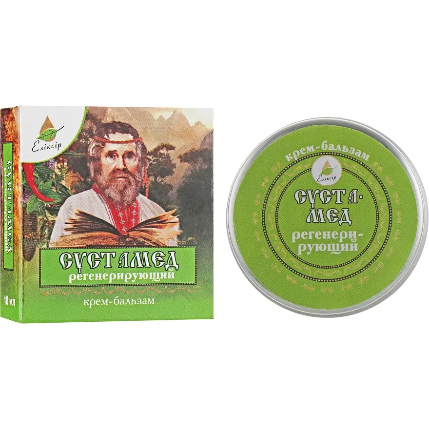 Крем-бальзам Elixir Сустамед регенерирующий 10 мл - фото 2