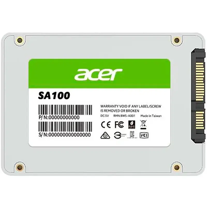 SSD 240Gb Acer SA100 SATA III 2.5" TLC - фото 3