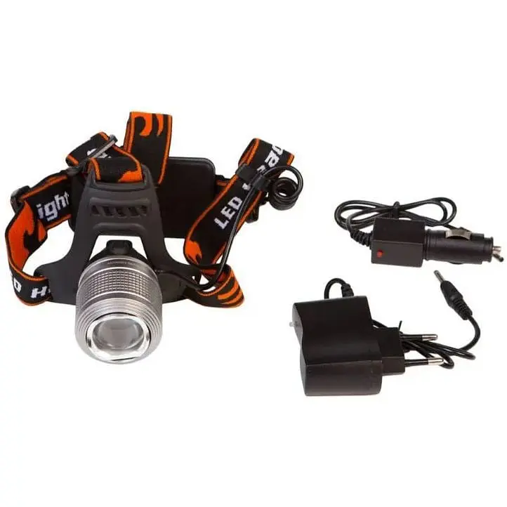 Налобный фонарь Police BL 2199 T6 аккумуляторный Zoom 2х18650 - фото 8