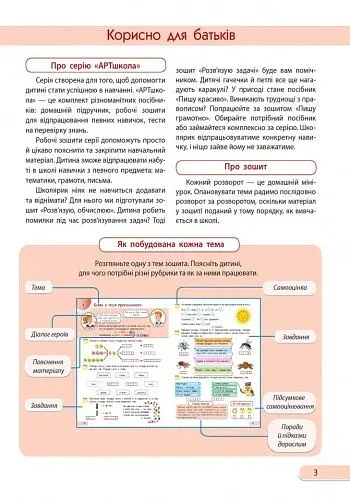 АРТшкола. Пишу грамотно. Українська мова. Частина 1. 1 клас - Ольга Муренець - фото 3