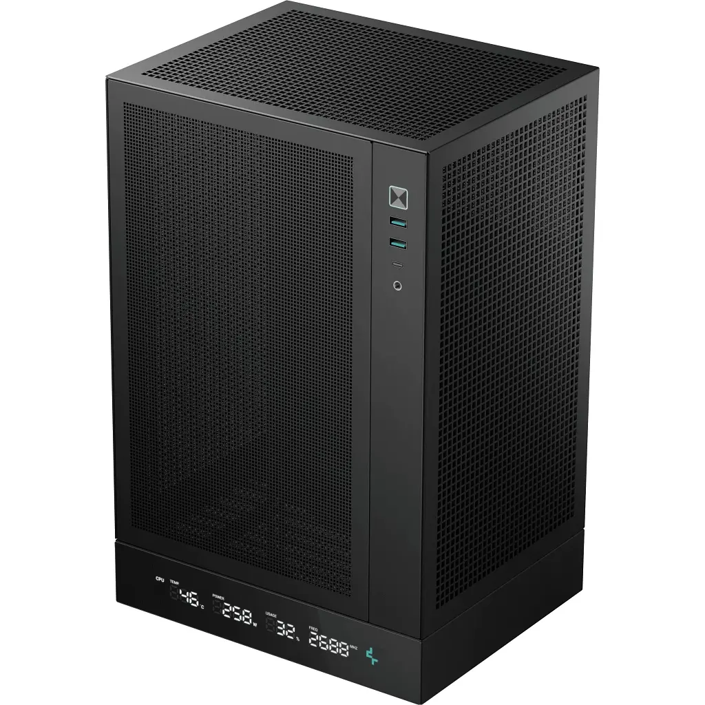Корпус для ПК Deepcool CH170 Digital Black (R-CH170-BKNPI0D-G-1) - фото 10