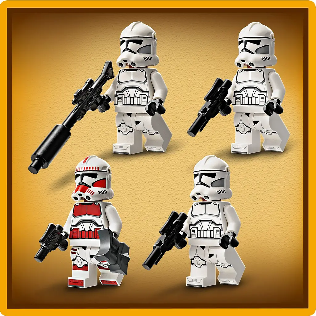 Конструктор LEGO Star Wars Клони-піхотинці й Бойовий дроїд. Бойовий набір 215 деталей (75372) - фото 5