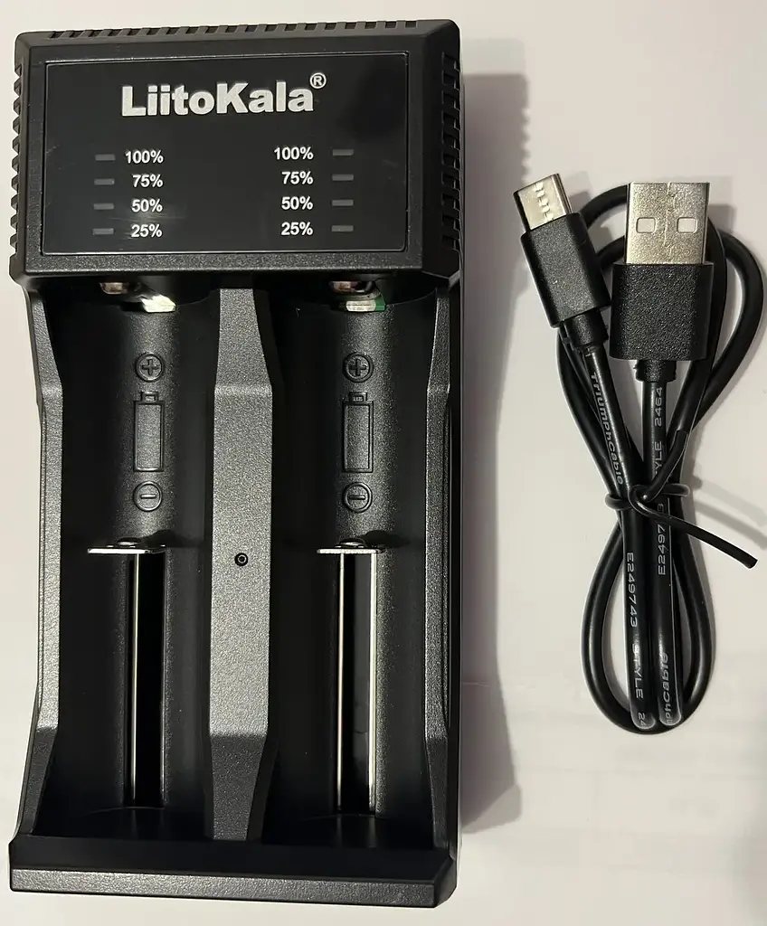 Зарядний пристрій Liitokala Lii-C2 Li-ion/Ni-Mh/Ni-Cd Чорний (1821271482) - фото 7
