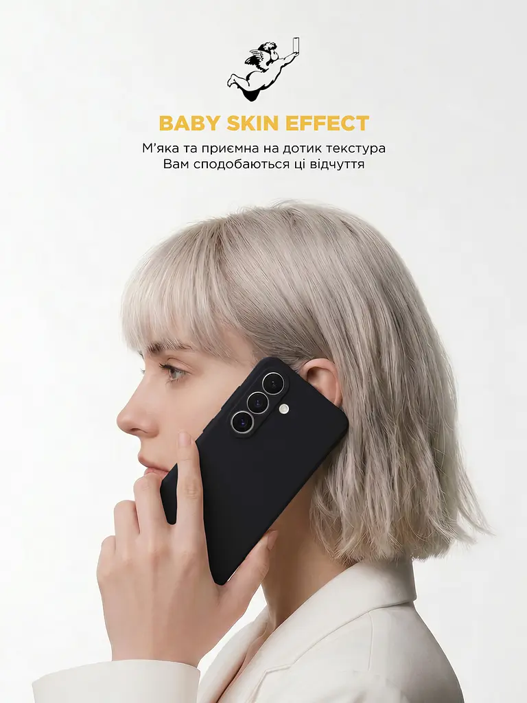 Силиконовый чехол с MagSafe для Samsung Galaxy S26 5G, ICON2 MagCase, черный, противоударный, панель с мягкой подкладкой, защита всего корпуса, поддержка беспроводной зарядки, совместим с защитными стеклами и пленками, ArmorStandart (ARM88788) - фото 9