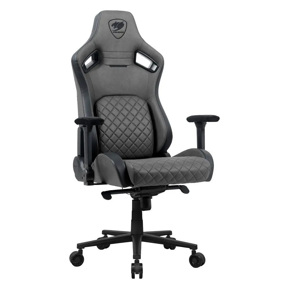 Крісло для геймерів Cougar Defensor S Jet Gray F (DEFENSOR S Jet Gray F) - фото 7