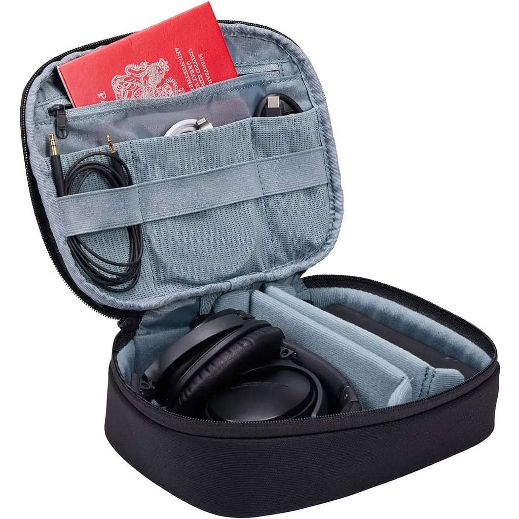 Комплект: Рюкзак Thule Subterra 2 Backpack 21L Black (TH 3205024) + Органайзер Thule Subterra 2 PowerShuttle Large Black (TH 3205043) - фото 10