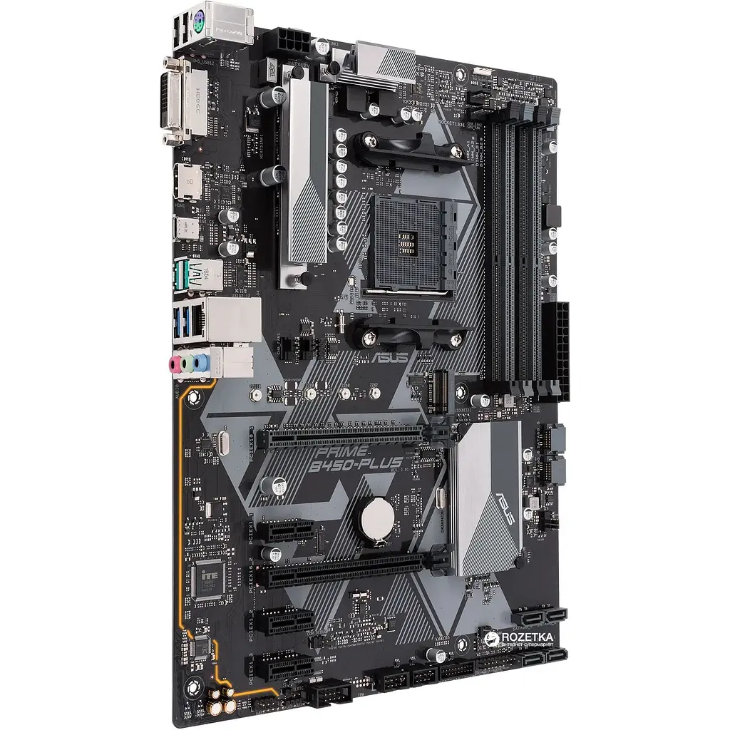 Материнська плата Asus Prime B450-Plus (sAM4) - фото 2
