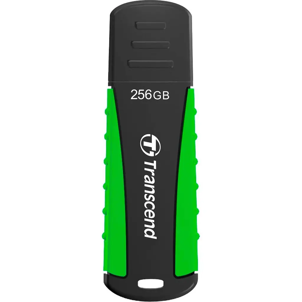 Накопичувач SSD Transcend 256GB JetFlash 810 Rugged Black/Green (TS256GJF810) (FFUFTR02133) - фото 3