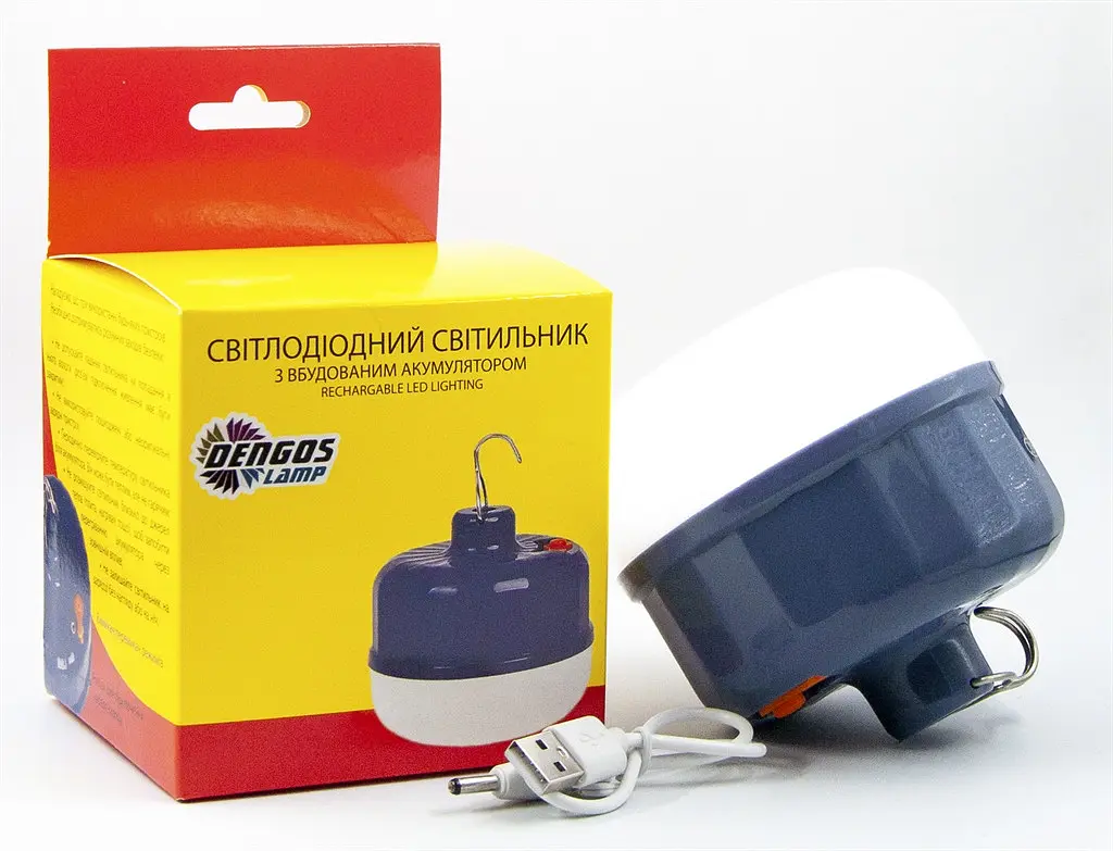 Світильник з LED лампою та USB інтерфейсом для підключення/зарядки 5V/60W (LED-ULR-5V60W) - фото 4