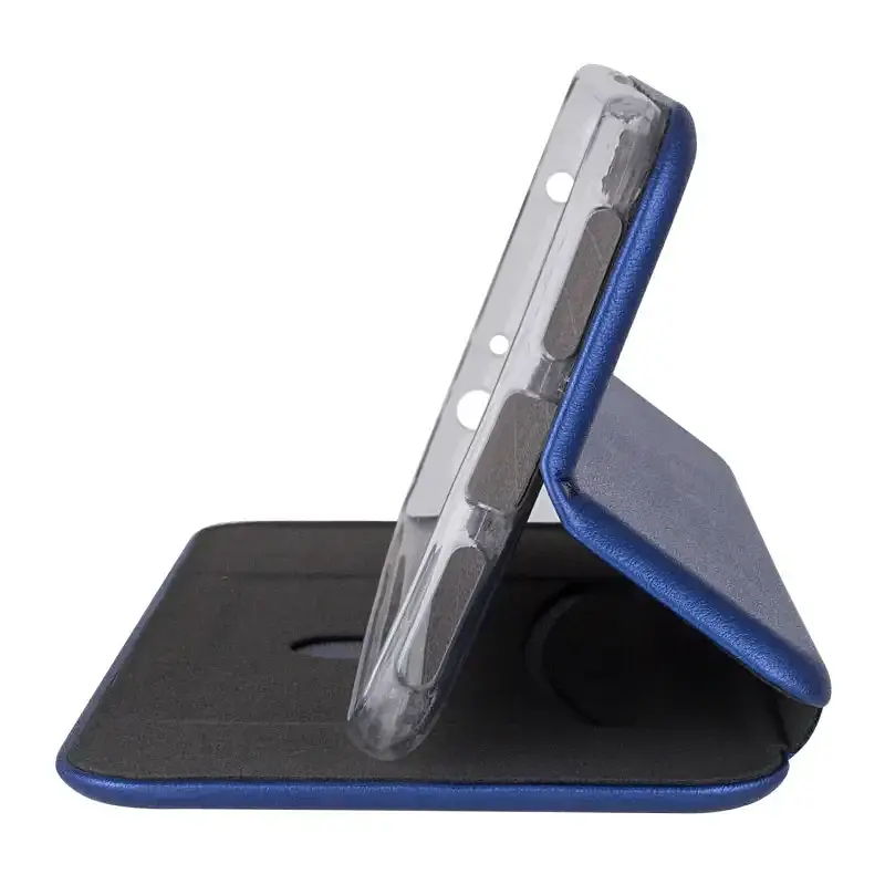 Чохол книжка Xiaomi Redmi 13 еко-шкіра Premium Case для смартфонів Синий - фото 3
