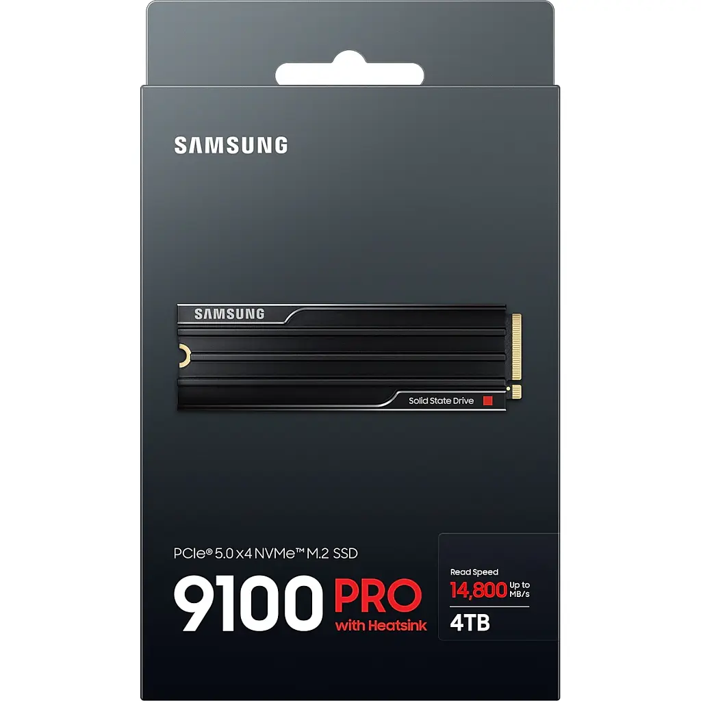 Накопичувач SSD M.2 2280 4TB 9100 PRO Heatsink Samsung (MZ-VAP4T0CW) - фото 7