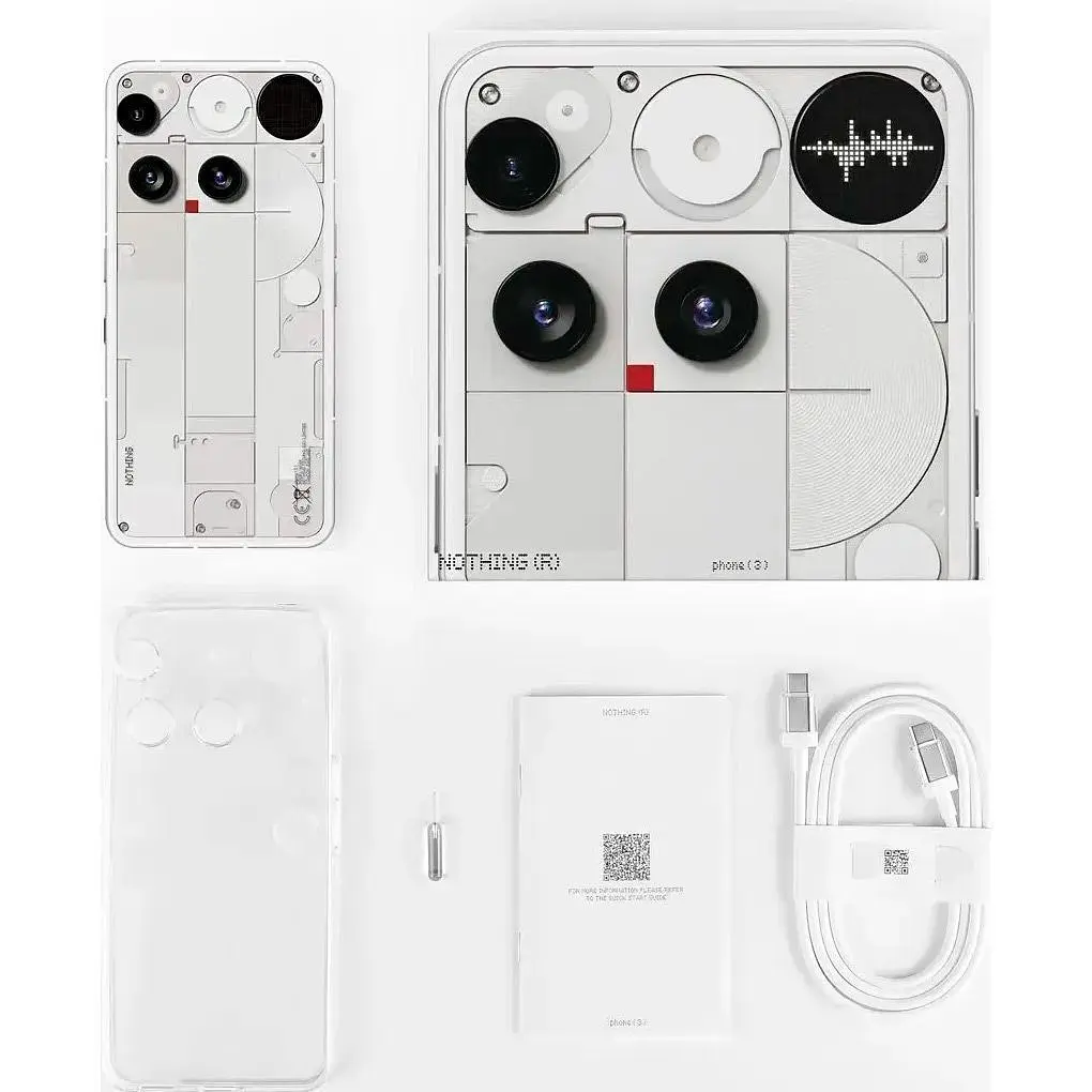 Смартфон Nothing Phone (3) 12/256GB White [143614] - фото 8