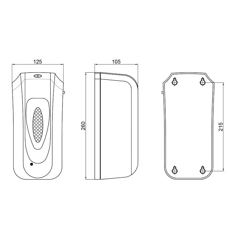 Дезінфектор для рук Q-tap Dezinfektor DZ600WP  - фото 7