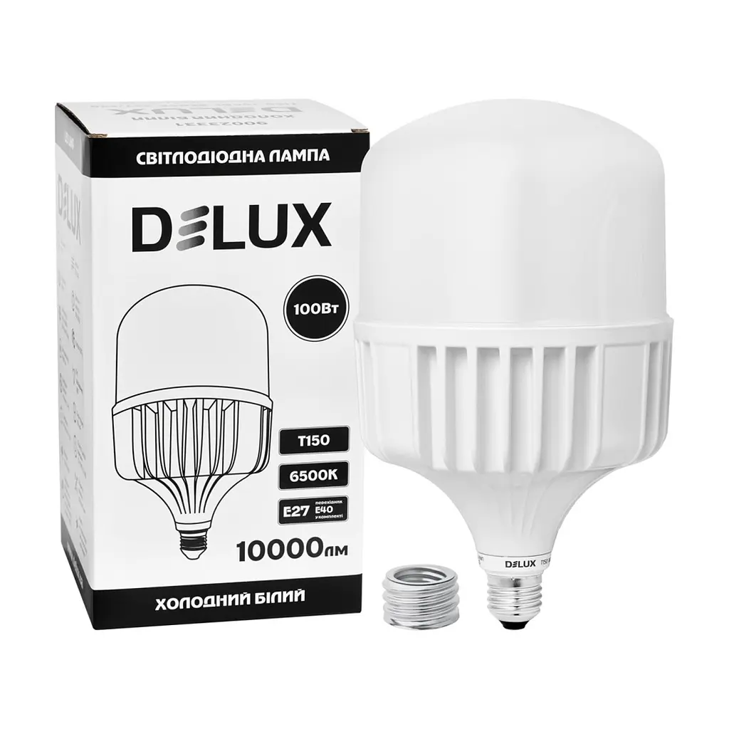 Лампочка Delux T150 100Вт Е27/E40 6500K 230В (90023331) - фото 3