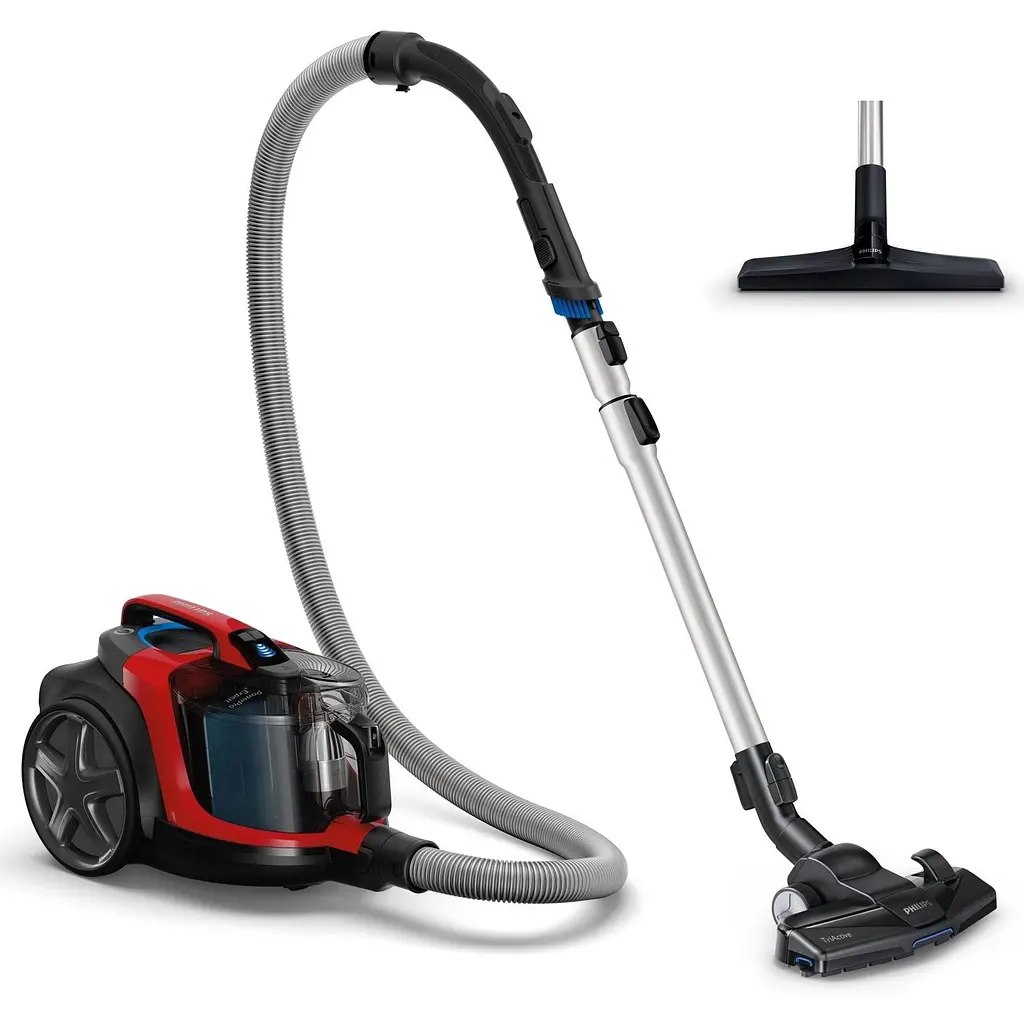 Пылесос Philips PowerPro Expert контейнерный 900 Вт черно-красный (FC9729/09) - фото 2