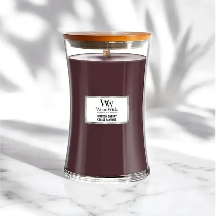 Свічка Woodwick Phantom Cherry Large Примарна вишня 609 г (1759807E) - фото 2