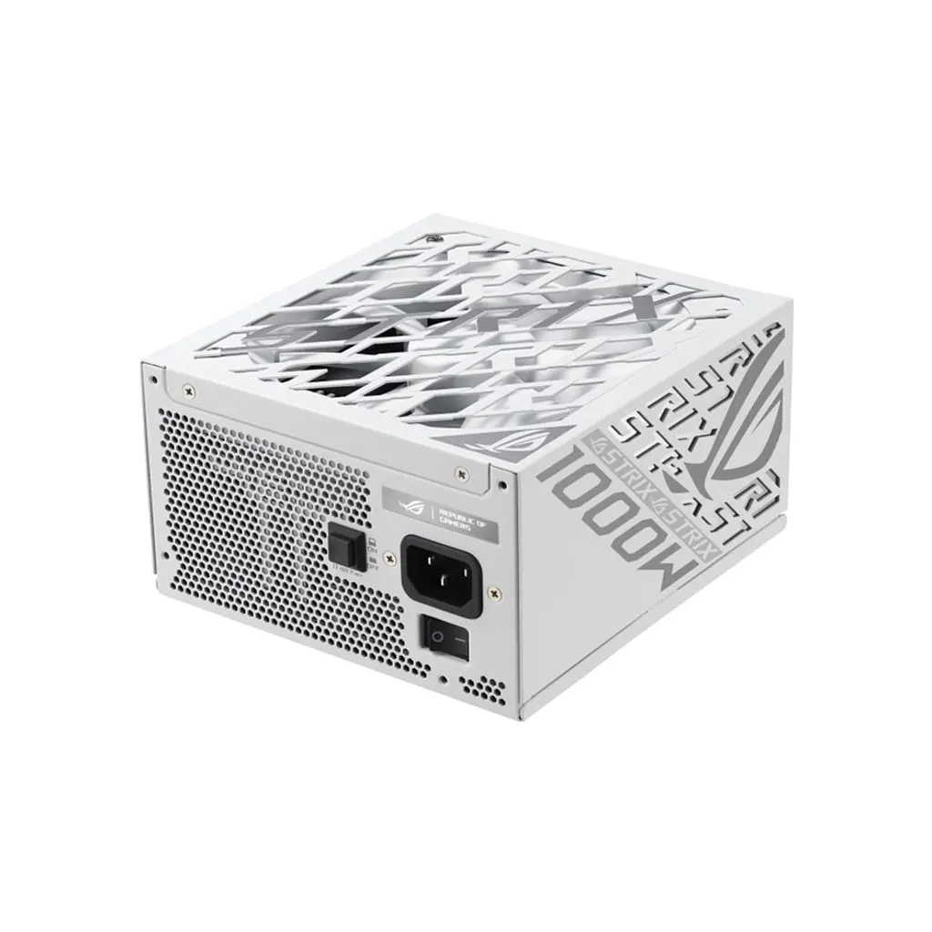 Блок питания ASUS 1000W ROG Strix Platinum White Edition (90YE00W4-B0NA00) - фото 4