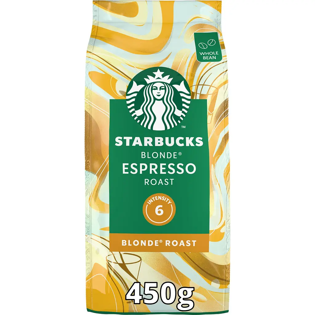 スターバックス STARBUCKS Кава в зернах Starbucks Blonde Espresso Roast арабіка 450 г купити