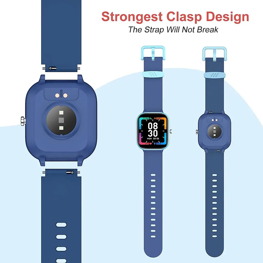 Дитячий смарт-годинник для дітей HENGTO Kids Fitness Tracker, водонепроникний розумний годинник IP68 - фото 7