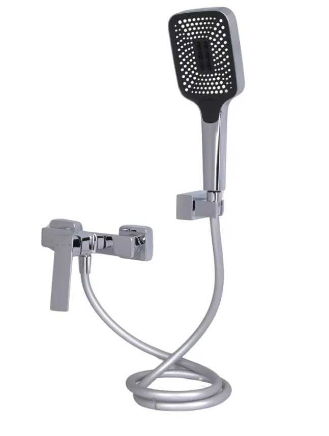 Змішувач для душа Qtap Capricorn, Chrome (k35) з душовим гарнітуром QTCAP4060102C48221 - фото 2